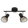Fly Plafonska Lampa Crna 2 2x40W E14 ( 15126 )