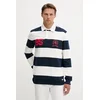 Bombažna majica z dolgimi rokavi Tommy Jeans
