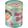 NOSTALGIC ART Kutija za novac Happy Birthday Birds