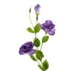 Mondex Umetna roža plastika Viridis Eustoma 70cm gumirana 1kos, (5000310801)