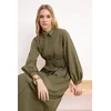 Trendyol Modest Ženska haljina Tctss26Eb00077, Kaki