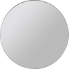 KARE Ogledalo Curvy Chrome Look 60cm, Srebrno