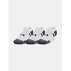 Under Armour Performance Tech 3pk NS Socks White