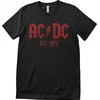 AC/DC Majica Vintage 1979 Unisex Black M