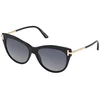 TOM FORD Ženske naočare za sunce 0FT0821 01D56, Polarizovane, Crne