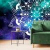 Tapeta moderna Mandala z orientalskim vzorcem - 490x330