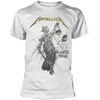 Metallica And Justice For All White XXL