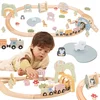 Viga Set drveni vlak 44307