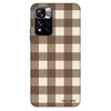 Fashion Case za Xiaomi Redmi Note 11 Pro - Brown grid