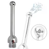 SuperLove Premium Enema Shower Nozzle Silver
