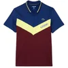 Moška majica Lacoste Medvedev New York Night Polo Methylene/Limeira L
