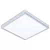 Eglo Fueva 5 nadgradna led, 20w, 2300lm, ip44, 285x285, bela/hrom/plastika