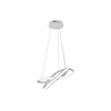 LED prigušiva luster na sajli LED/70W/230V 3000-6500K bela + daljinski upravljač