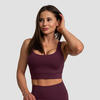 GymBeam Sportski grudnjak Cut-Out Eggplant