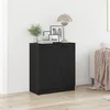 Kreveta Crni hrast 60 x 30 x 70 cm Konstruirano drvo