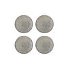 Komplet plitvih krožnikov Bloomingville Katrina 26,5 cm 4-pack