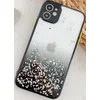 MCTK6-IPHONE XS Max * Furtrola 3D Sparkling star silicone Black (89)