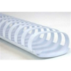 DSB SPIRALE PVC 51 MM, BELE, 50 KOS OVALNE