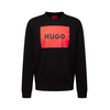 HUGO Majica Duragol, črna
