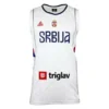 PEAK košarkaški navijački dres Srbija beli, okrugli izrez