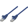 Intellinet RJ45 omrežni priključni kabel CAT 6 S/FTP [1x RJ45-vtič - 1x RJ45-vtič] 30 m moder pozlačeni zatiči Intellin