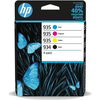 Komplet 4 originalnih kartuš HP 934/935, črna/cian/magenta/rumena (6ZC72AE) za tiskalnike HP OfficeJet Pro 6200