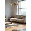Opviq Podna lampa 8948-4, Zlatne boje