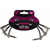 Ernie Ball 6221 6 Flat Ribbon Patch Cable 3-Pack