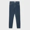 Cropp - Skinny farmerke ispranog izgleda - navy