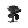 shumee Ventilator za kamin Zephyr, 4 lopatice, termoelektrični, tih, učinkovit, za vsak kamin