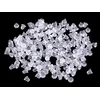 Zamašek za uhan 3x5 mm - prozoren (30 g)