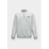 GAP Majica HERITAGE svetlo siva