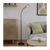 Eglo 902176 - LED prigušiva podna lampa LAURO LED/5,5W/230V 2700/4000/6500K crna
