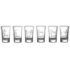 shumee Set 6 kozarcev z napisi Verres