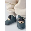 Donsje čevlji za dojenčke usnjeni Junus Booties Polar Bear