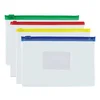 Kuverta z zadrgo, A5, PP, 140 mikronov, PANTA PLAST, mešanica barv