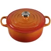 Casserole kozica SIGNATURE 20 cm, 2,4 l, FLAME, lito železo, Le Creuset