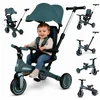Tricikl Tiny Bike GrowUp 5u1 green