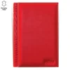 Princ Leather Kožni Rokovnik, B5, 330 listova, Crveni