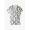 Mexx Ženska bluza sa printom MF006103151W-01, Belo-plava
