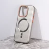 Torbica Magsafe Stripe za iPhone 15 Pro 6.1 siva