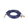 Jack kabel 6.3 mono vtič - 2x RCA činč vtič vitalco Jack kabel 6.3 mono vtič - 2x RCA činč vtič vitalco 3,0 m (MK80)