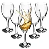 KADAX Komplet elegantnih kozarcev za belo vino, 6 kosov, 245 ml