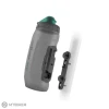 Steklenica Fidlock TWIST SET + podstavek za okvir, 590 ml, siva