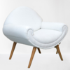Ena Y-21 Fotelja Gondola 83x48x85cm, Bela
