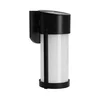 LED solarna zidna lampa LED/3,7V 300 mAh IP44 crna