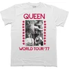 Queen World Tour 77 White L Majica