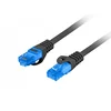 *Patchcord cat.6a S/FTP CCA 10,0m črn