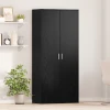 Highboard Crni hrast 80 x 39 x 178 cm Konstruirano drvo