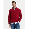 Tommy Hilfiger Pulover MW0MW28049 Rdeča Regular Fit